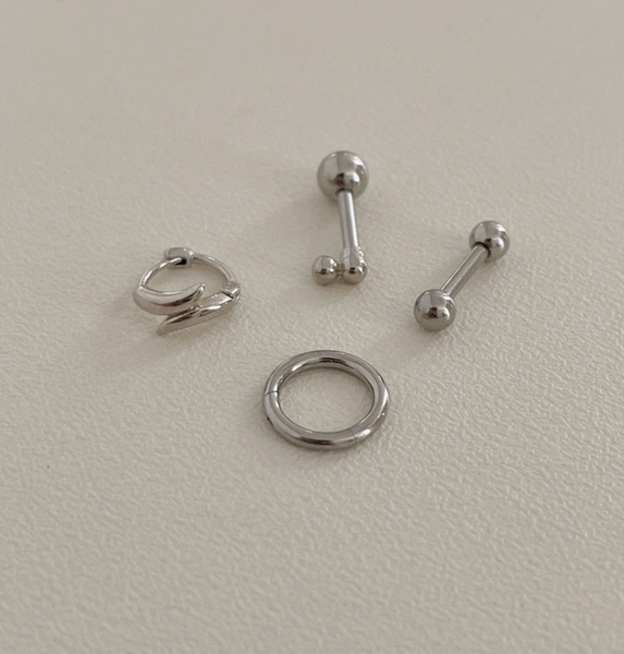 [SOYE PI-NE] Modern Ball Piercing Set