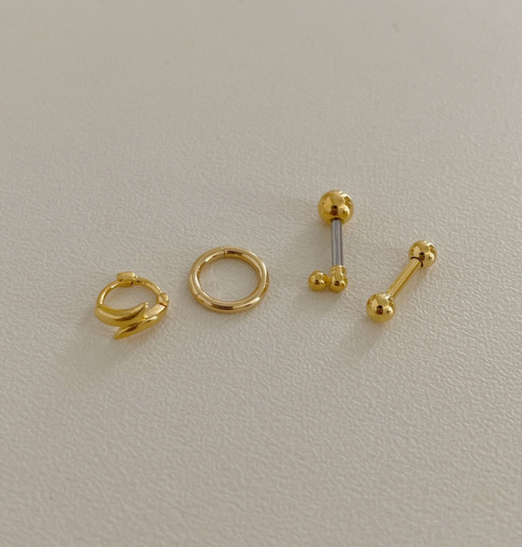 [SOYE PI-NE] Modern Ball Piercing Set