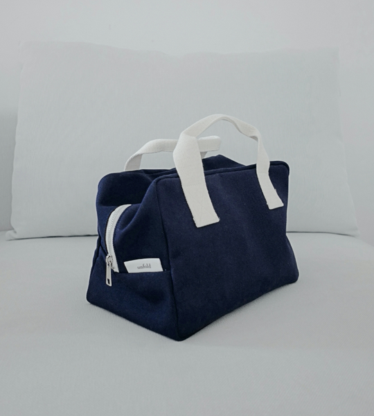 [unfold] Boston Bag (navy)