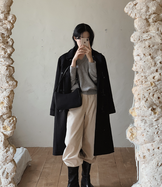 [SLOWAND] # SLOWMADE Today Corduroy Wide Pants (+Long ver)