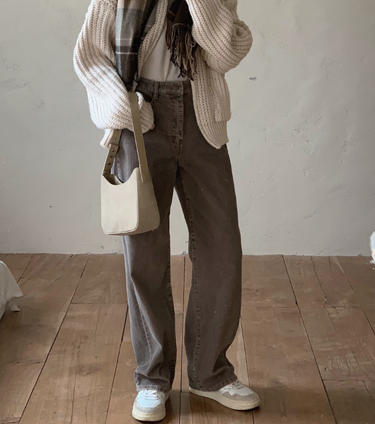 [SLOWAND] # SLOWMADE Today Corduroy Wide Pants (+Long ver)