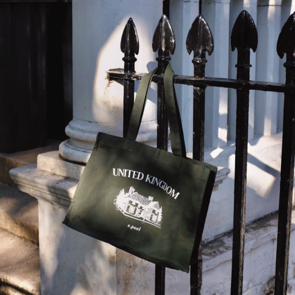 [a.poel] UK Canvas Bag (Green)