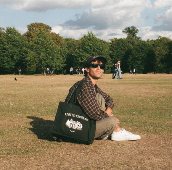 [a.poel] UK Canvas Bag (Green)