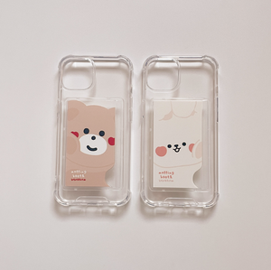 [malling booth] BeBe Hato Card Jelly Phone Case