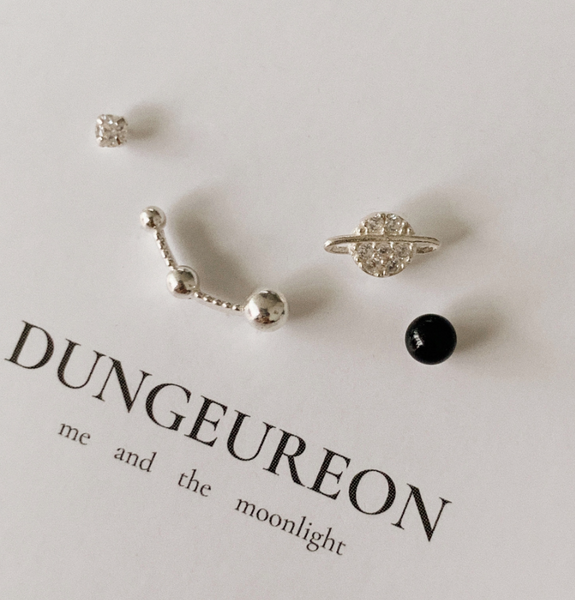 [DUNGEUREON] Saturn Piercing Set