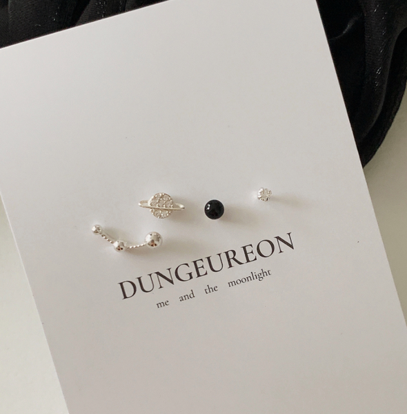 [DUNGEUREON] Saturn Piercing Set