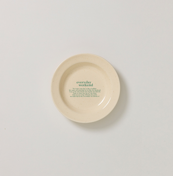 [momur] [weekend 4] Holiday Mini Plate (Butter Green)