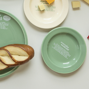 [momur] [weekend 4] Holiday Mini Plate (Green Ivory)