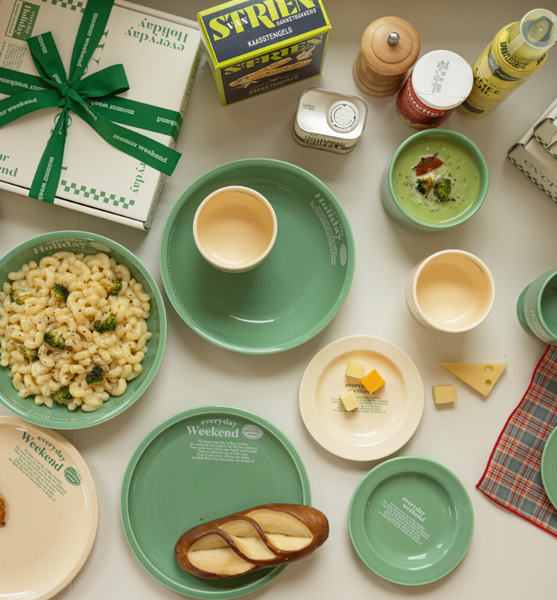 [momur] [weekend 4] Holiday Bowl (Green Ivory)