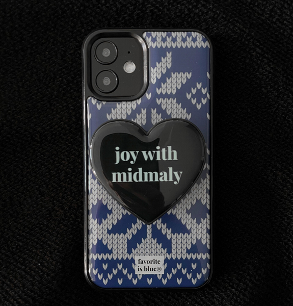 [midmaly] Knit Epoxy Phone Case