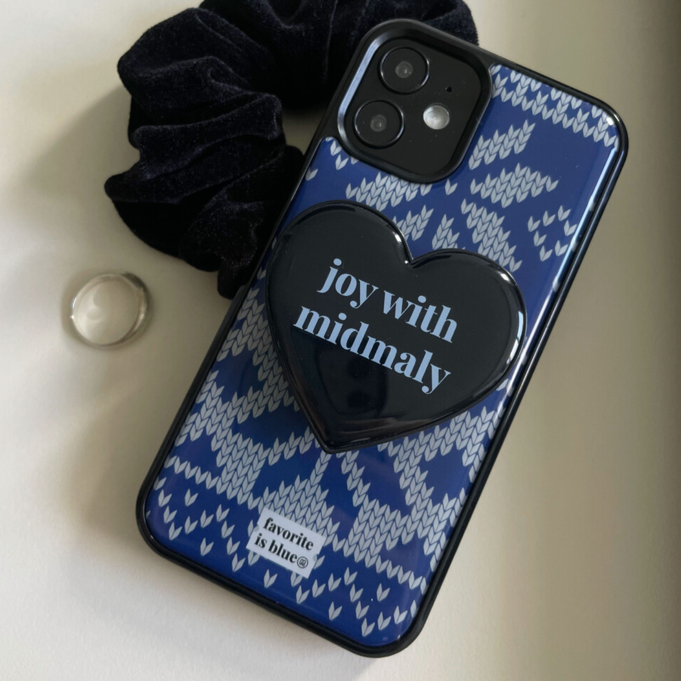 [midmaly] Knit Epoxy Phone Case