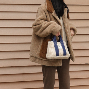 [studio. joee] Boucle Plump Bag (Ivory)