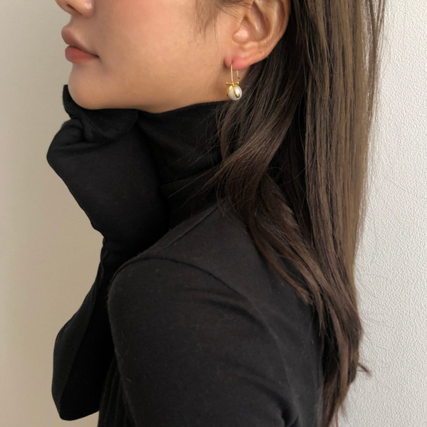 [DUNGEUREON] Ornament Ribbon Earrings