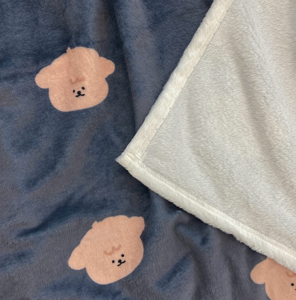 [moominzy] 뭉탱 Blanket (Navy)