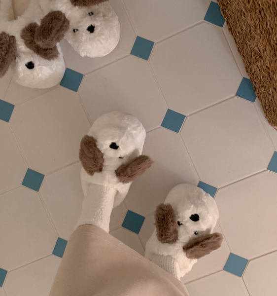 [Juuneedu] Ang Butter Puppy Slippers