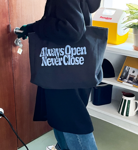 [THENINEMALL] Always Open Big Eco Bag