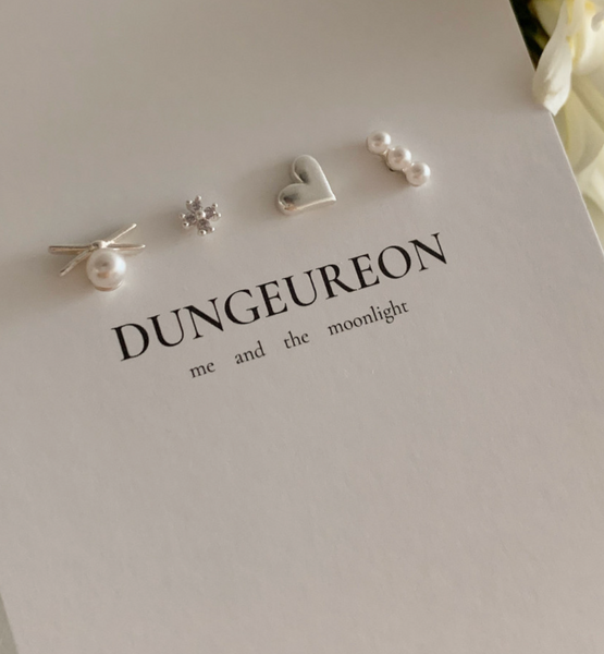 [DUNGEUREON] Once Pearl Piercing Set