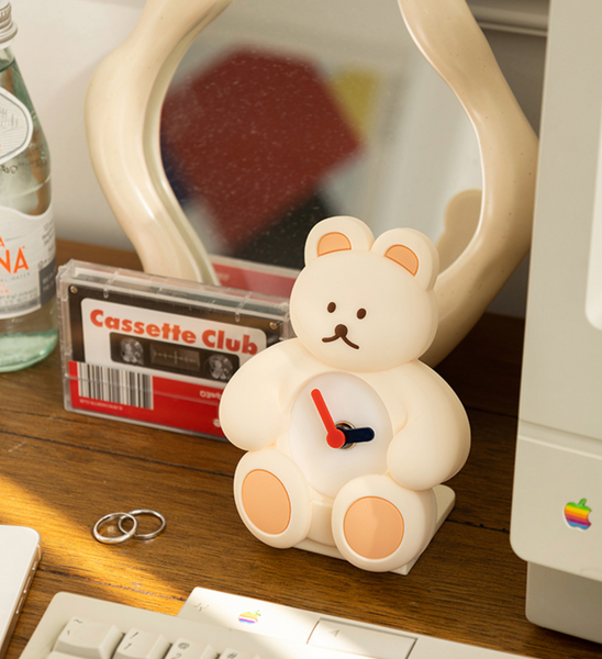 [DONATDONAT] Bear Silicone Table Clock