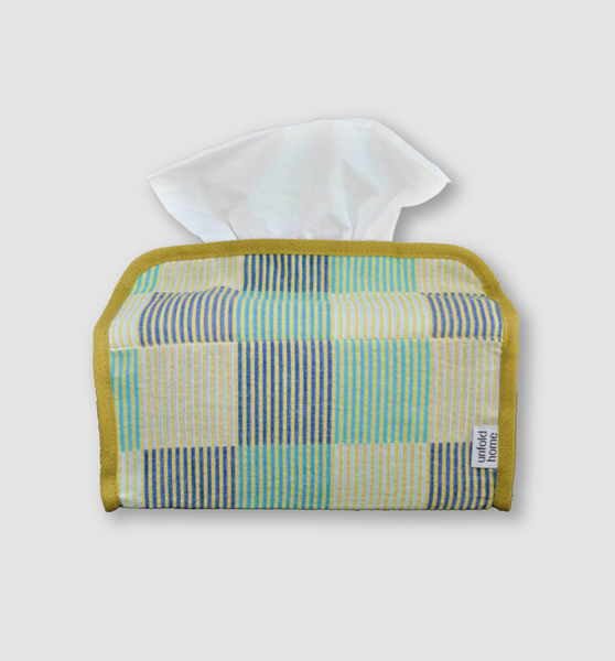 [unfold] Patchwork Tissue Cover (yellow)