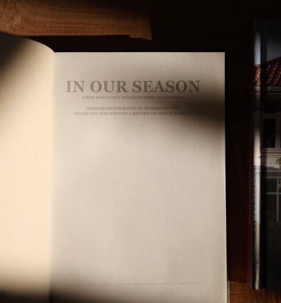 [BEESKET STUDIO] Season Notebook - Arendal Edition Inside