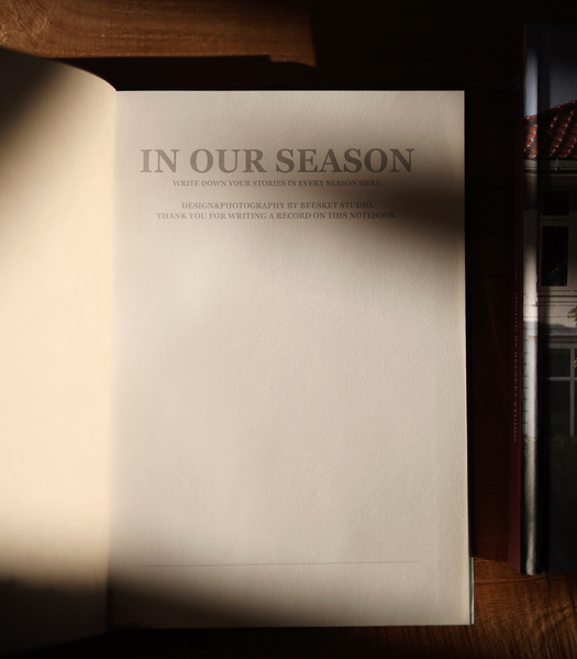 [BEESKET STUDIO] Season Notebook - Arendal Edition Outside