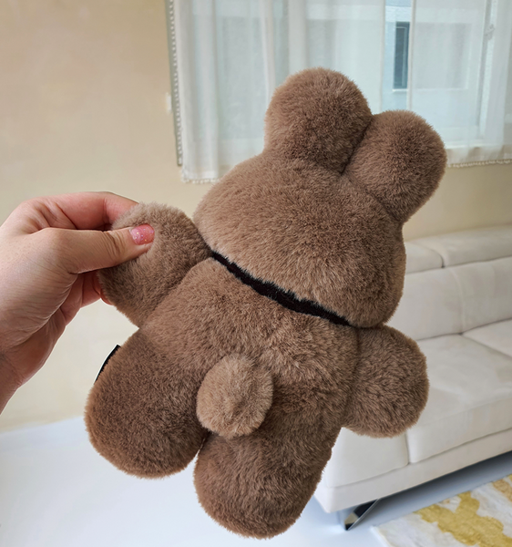 [BBIBIT] Bunny Dung Dung Handmade Doll (Brown)