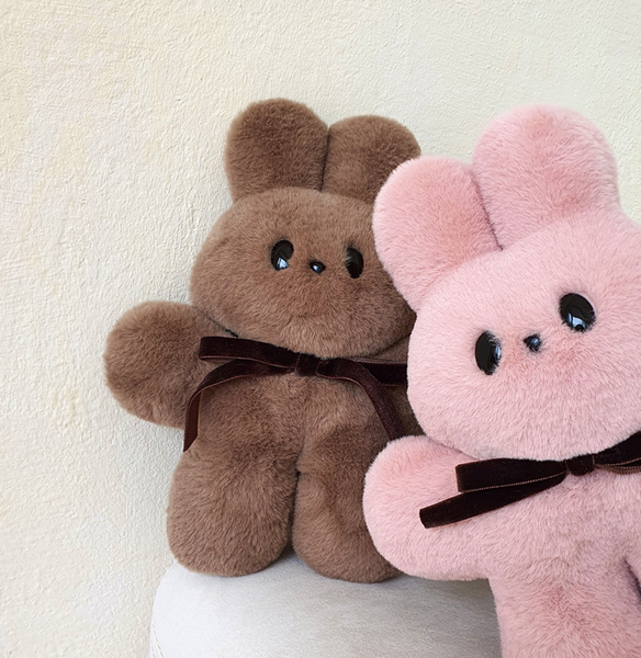 [BBIBIT] Bunny Dung Dung Handmade Doll (Pink)