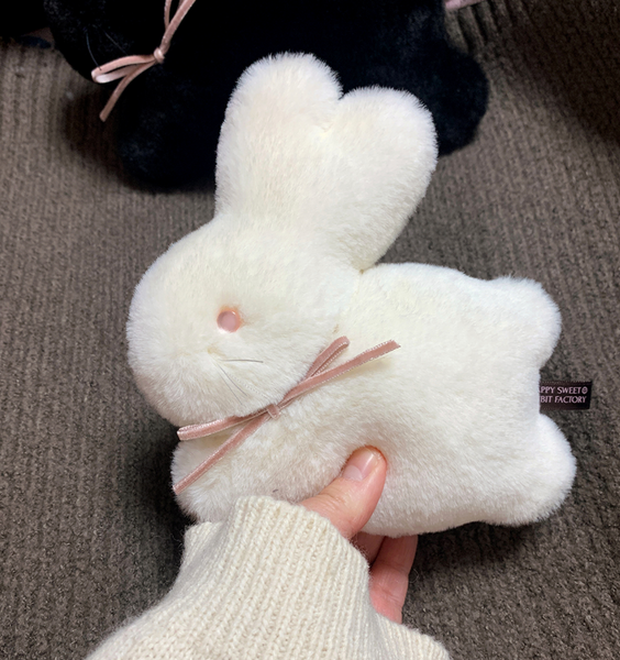 [BBIBIT] Cotton Bunny Popo Handmade Doll (Ivory)