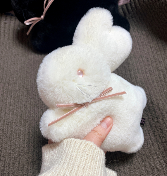 [BBIBIT] Cotton Bunny Popo Handmade Doll (Ivory)