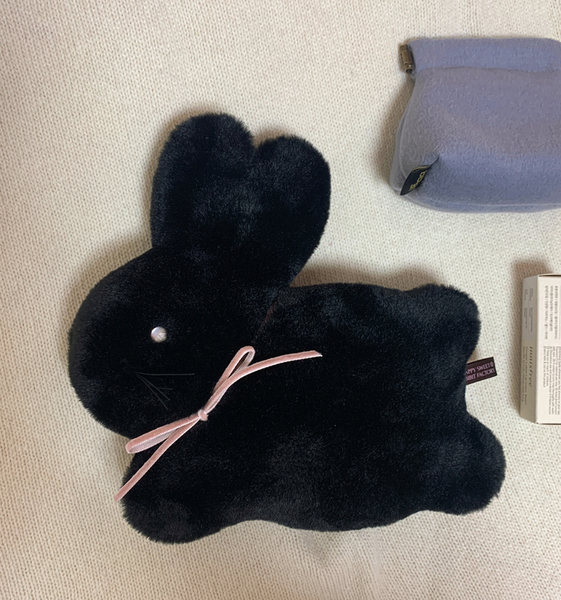 [BBIBIT] Cotton Bunny Popo Handmade Doll (Black)