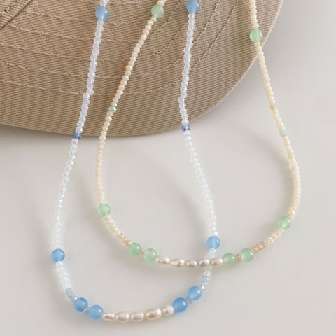 [SOYE PI-NE] Gemstone Beads Necklace