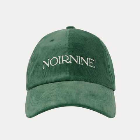 [NOIRNINE] Logo Corduroy Cap (Green)