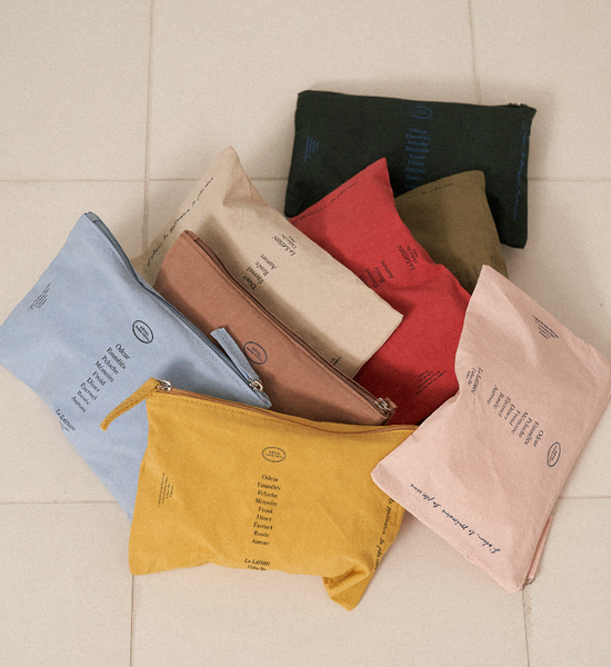 [HOTEL PARIS CHILL] Holiday Pouch (Linen)