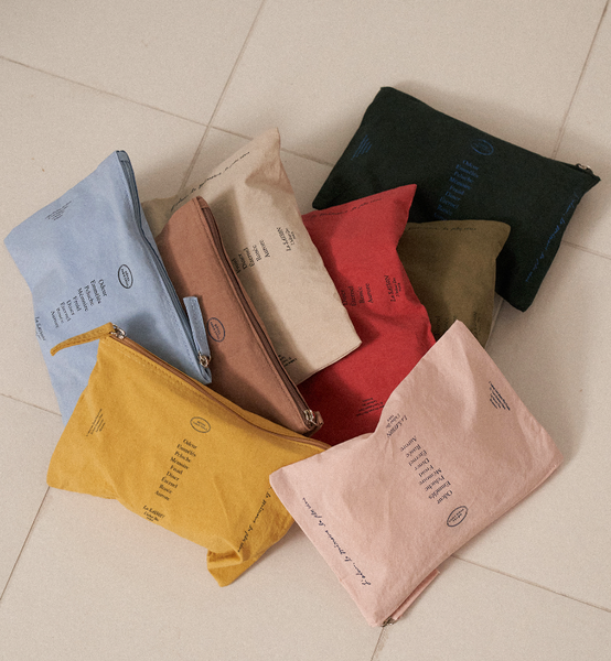 [HOTEL PARIS CHILL] Holiday Pouch (Linen)