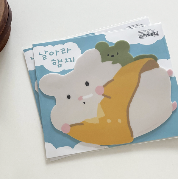 [collector mumu] Fly Hamster Mouse Pad