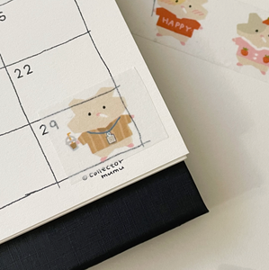 [collector mumu] Hamster Daily Masking Tape