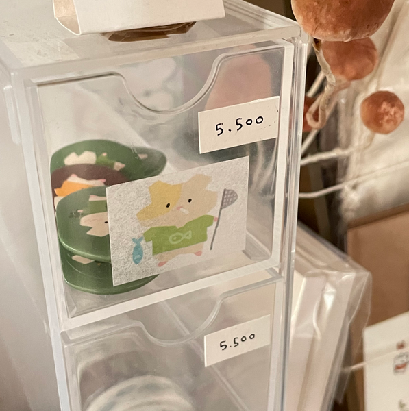 [collector mumu] Hamster Daily Masking Tape