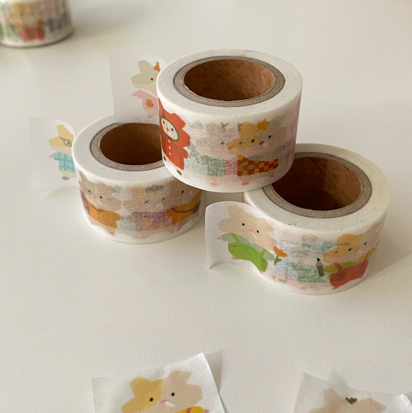 [collector mumu] Hamster Daily Masking Tape