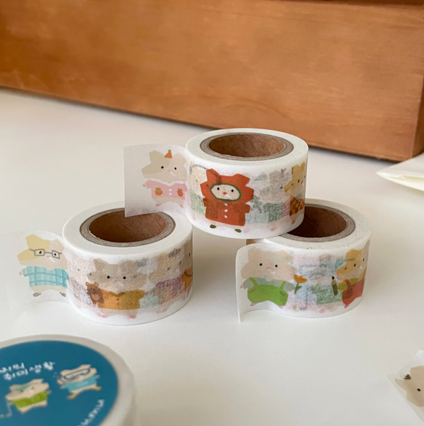 [collector mumu] Hamster Daily Masking Tape