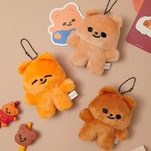 [pureureum design] Cupid Bear Keyring