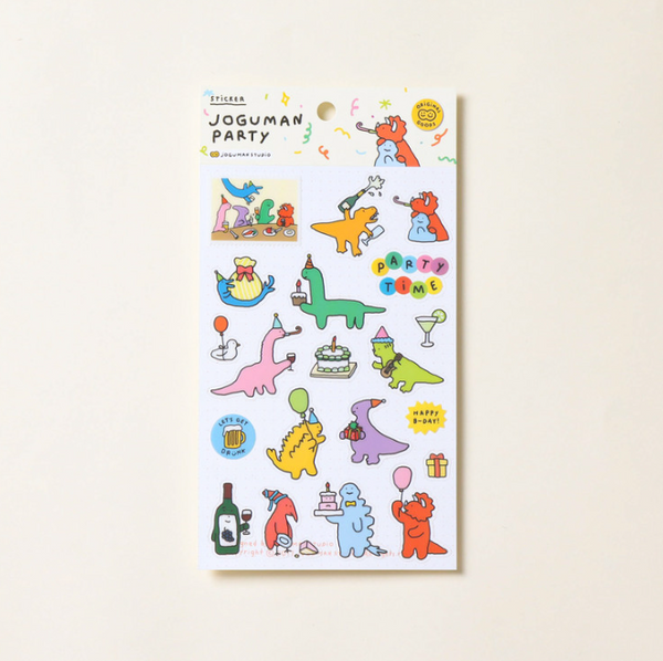 [JOGUMAN STORE] Joguman Party Sticker