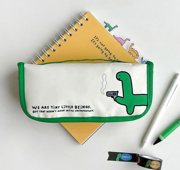 [JOGUMAN STORE] Fabric Square Pencil Pouch