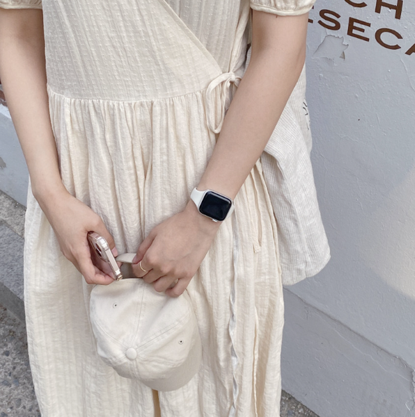 [LE SANS] Soft Silicon Apple Watch Strap (Slim Ver.)