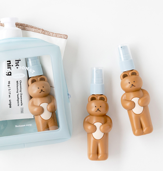 [DONATDONAT] Bear Travel Bottle Set