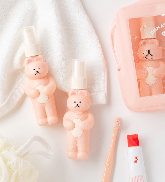 [DONATDONAT] Bear Travel Bottle Set