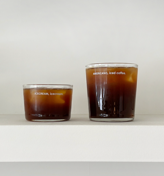 [amytable] Ice Americano Glass (220ml/355ml)