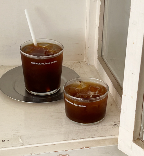 [amytable] Ice Americano Glass (220ml/355ml)