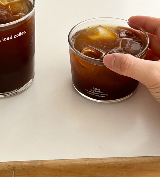 [amytable] Ice Americano Glass (220ml/355ml)