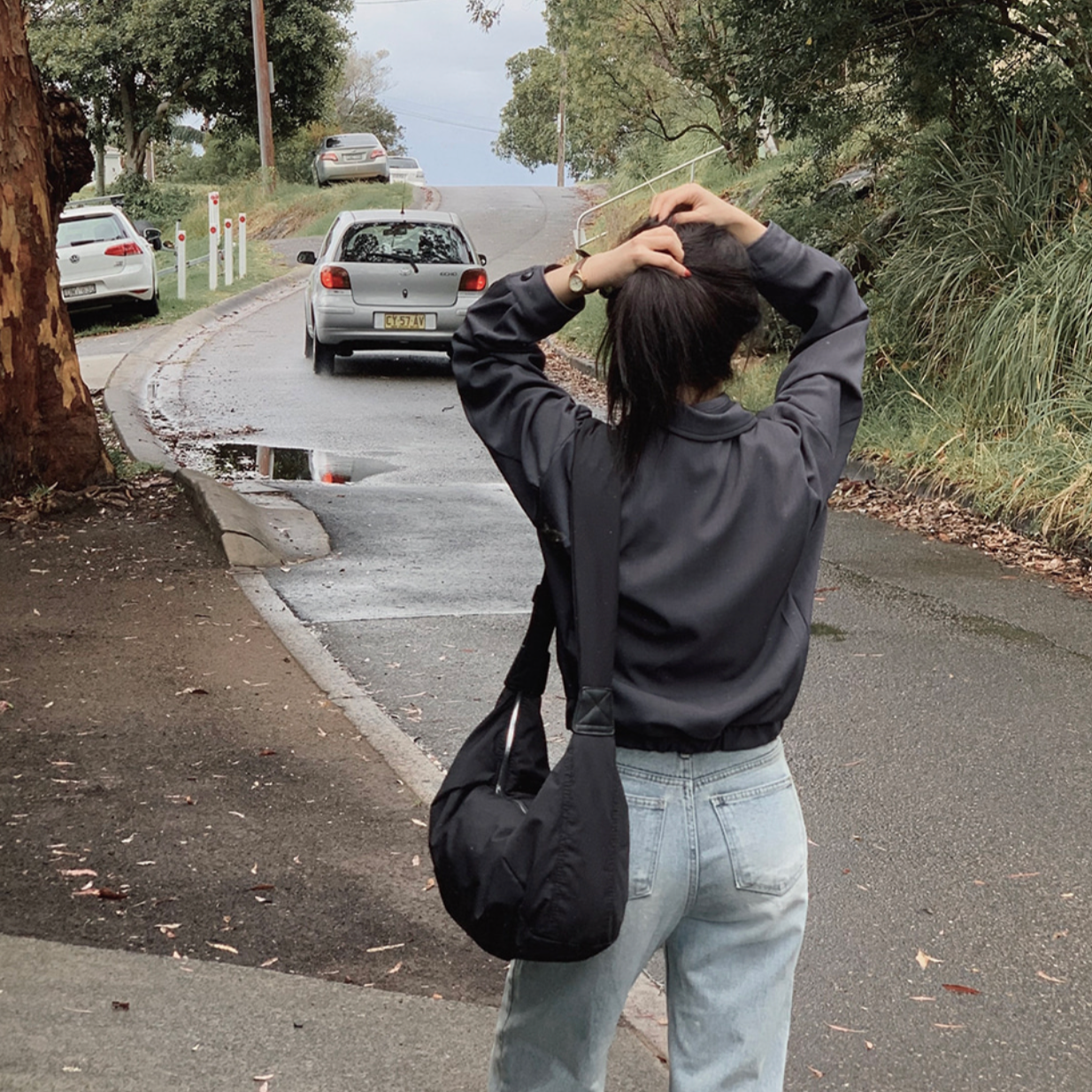 [SLOWAND] Croissant Cross Daily Bag