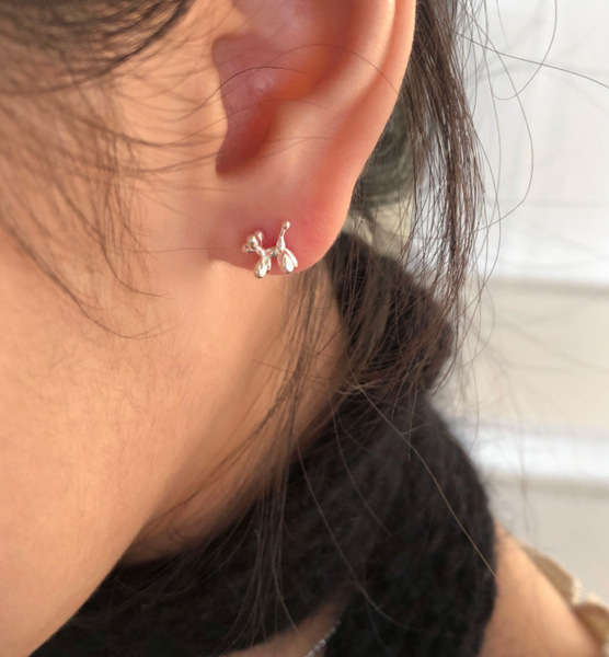 [DUNGEUREON] Balloon Puppy earrings/ piercing